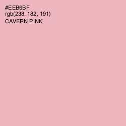 #EEB6BF - Cavern Pink Color Image